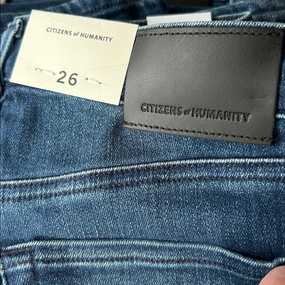 Citizens of Humanity Raven Patch Pocket Wide Leg Jeans Regency - Picture 8 of 13
